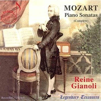 image of Wolfgang Amadeus Mozart - Complete Piano Sonatas (Gianoli) CD