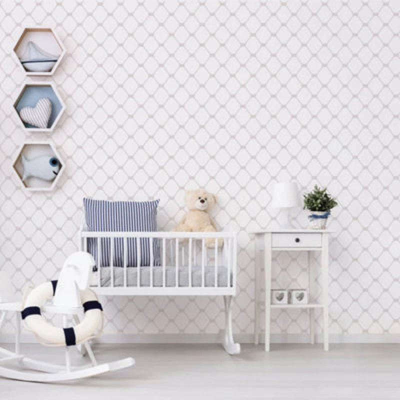 Image of Galerie Deauville 2 Grey Beige White Nautical Rope Smooth Wallpaper