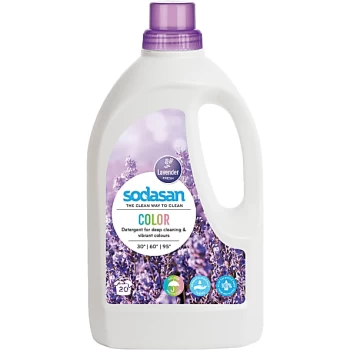 image of Sodasan Colour Laundry Liquid - Lavender 1.5L