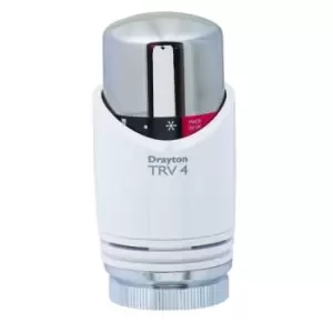 Image of Drayton Thermostatic Radiator Valve 4 Integral Sensing Head 15mm 725006