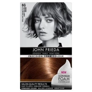 Image of John Frieda Precision Foam Colour Light Golden Brown 6G
