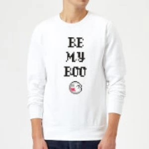 Image of Super Mario Be My Boo Sweatshirt - White - XXL