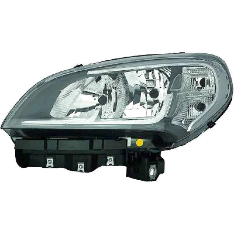 Image of DIEDERICHS 3486183 Headlights H7/H7, Left, with motor for headlamp levelling Headlight (259)
