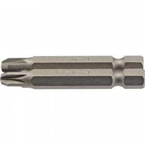 image of Draper Pozi Screwdriver Bit PZ3 50mm Pack of 2