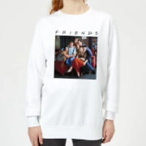 Image of Friends Classic Character Womens Sweatshirt - White - 3XL