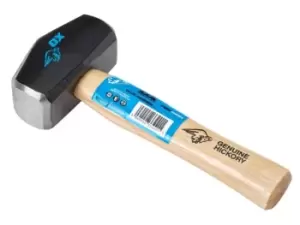 image of OX Tools OX-P081104 4Lb Pro Hickory Handle Club Hammer