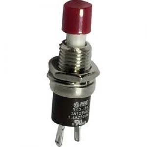 Image of Pushbutton 250 V AC 1.5 A 1 x OnOff SCI R13 24B