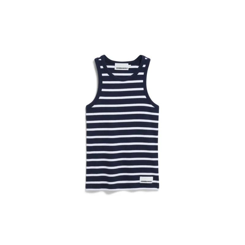 Image of ARMEDANGELS Womens tank top ARMEDANGELS Kanitaa Bleu Female XS