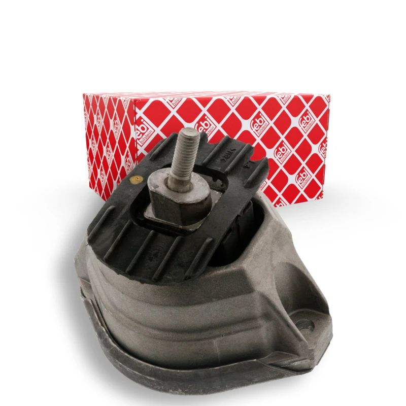 Image of FEBI BILSTEIN 24530 Engine mount Left Front, Hydro Mount Engine Mounting (247)