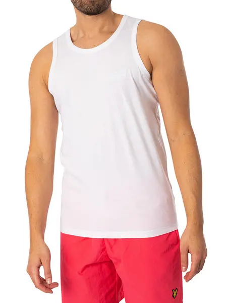 Image of Superdry Essential Logo Vest Optic S