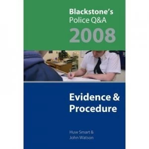 Image of Evidence and Procedure 2008 by Huw Smart Paperback