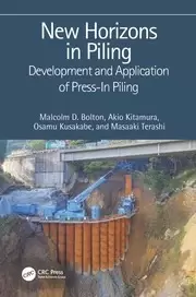 Image of New Horizons in Piling Development and Application of Press-in Piling