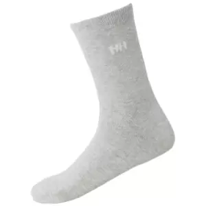 Image of Helly Hansen Unisex Everyday Cotton Socks 3pk Grey 45-47