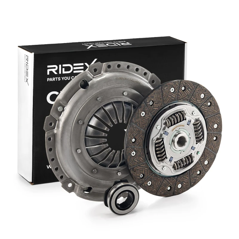 Image of RIDEX 479C0412 Clutch with clutch pressure plate, with clutch release bearing Clutch Kit (479)