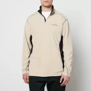 Image of Columbia Mens Klamath Range Ii Half Zip Fleece - Ancient Fossil/Stone - XXL