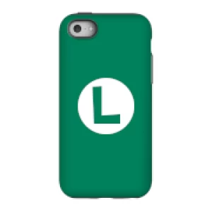 image of Nintendo Super Mario Luigi Logo Phone Case - iPhone 5C - Tough Case - Gloss