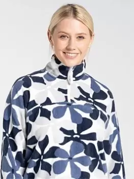 Image of Craghoppers Cabrillo Half Zip Fleece Top - Navy, Size 12, Women