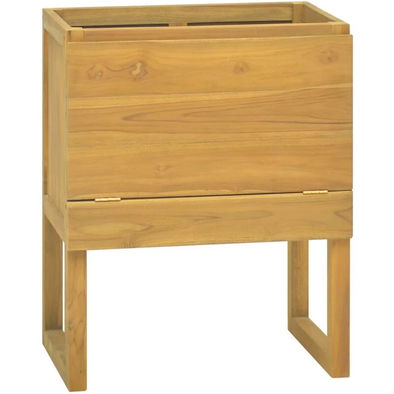 Image of VIDAXL Bathroom Cabinet 60x40x75cm Solid Wood Teak Vidaxl 8720286662748