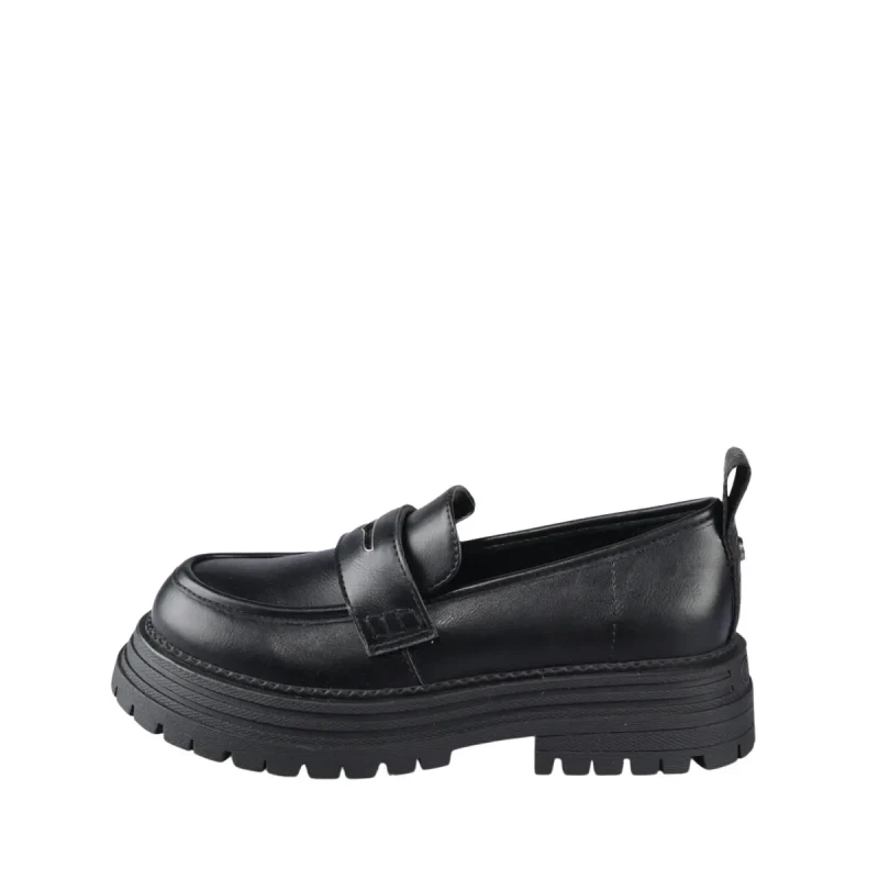 Image of Buffalo Womens moccasins Buffalo Lennox Loafer Noir Female 37