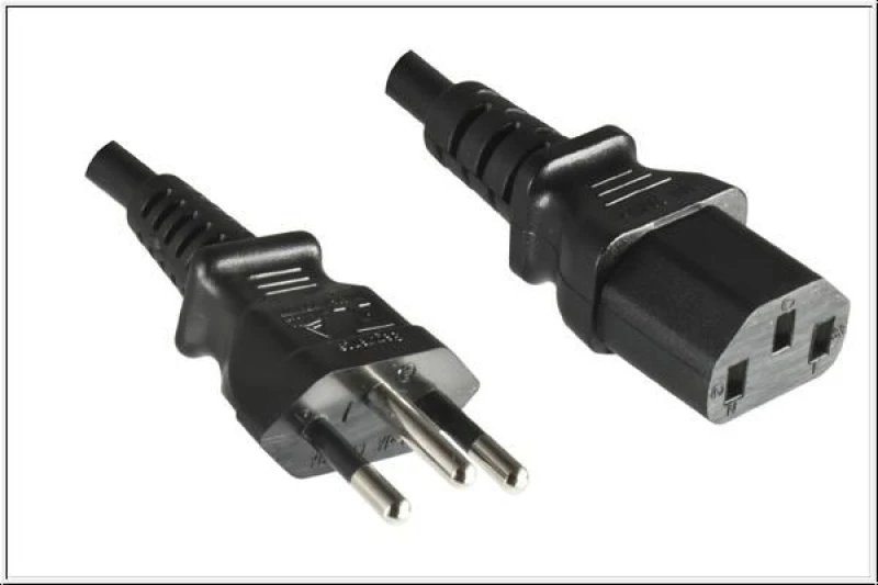 Image of Microconnect PE010418BRAZIL power cable Black 2.1 m C13 coupler