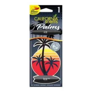 California Car Scents Ice Car Air freshener (Case Of 6)