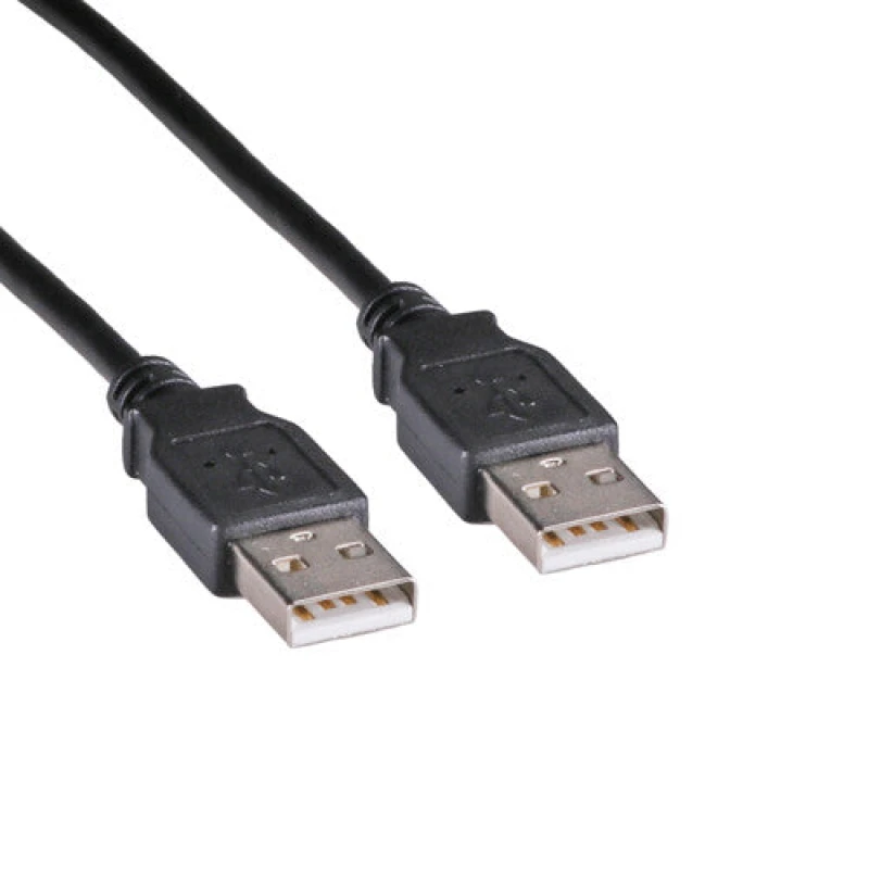 Image of Cablenet Cablenet 1m USB 2.0 Type A Male - USB 2.0 Type A Male Black PVC Cable USB2049BK