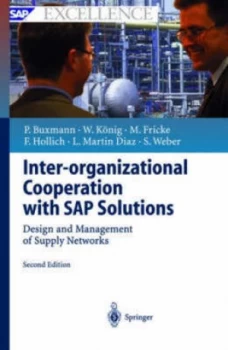 Image of Inter-Organizational Cooperation with Sap Solutions by Peter Buxmann Hardback