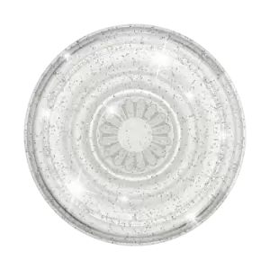 Image of Clear Glitter Silver