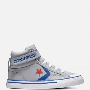 Image of Converse Kids Pro Blaze Hi - Top Trainers - Wolf Grey - UK 1 Kids