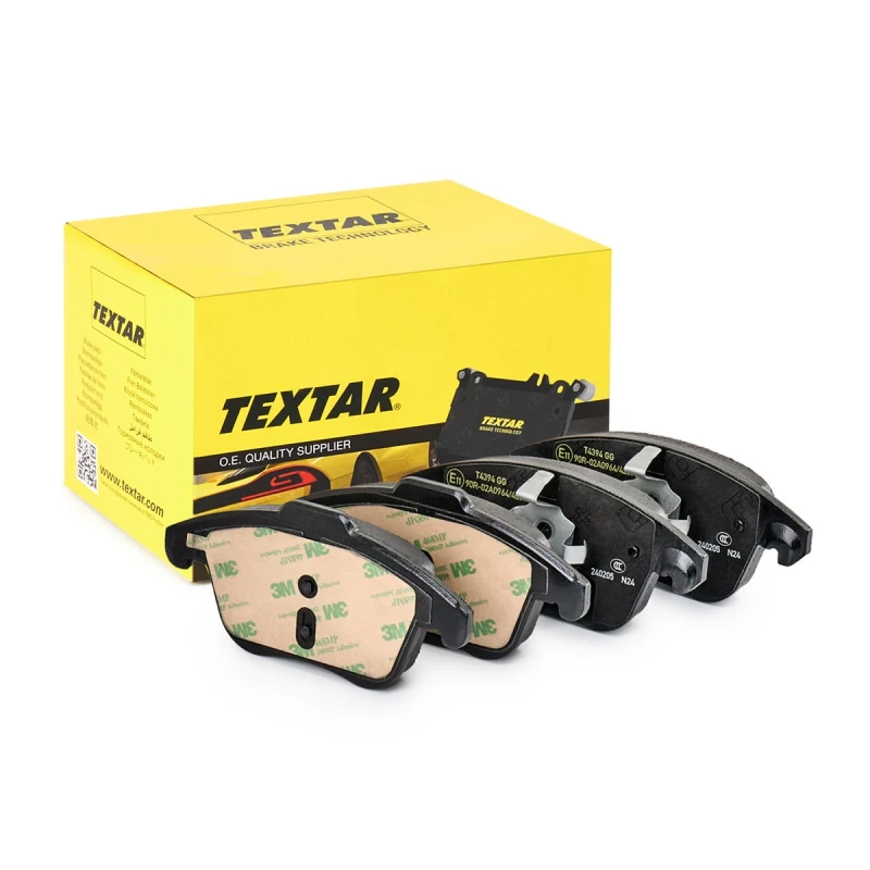 Image of TEXTAR 2455801 Brake pad set Q+ excl. wear warning contact Brake Pad Set,disc brake (402)