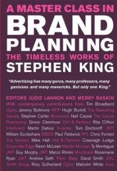 Image of A Master Class in Brand Planning by Judie Lannon Hardback