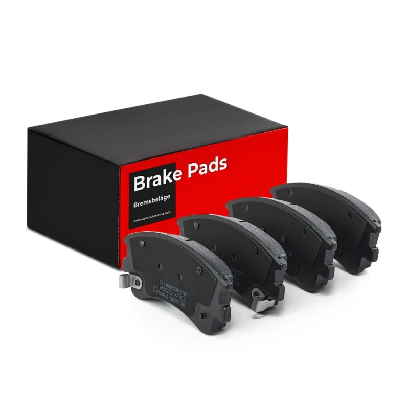 Image of STARK SKBP-0010136 Brake pad set Front Axle, with acoustic wear warning Brake Pad Set,disc brake (402)