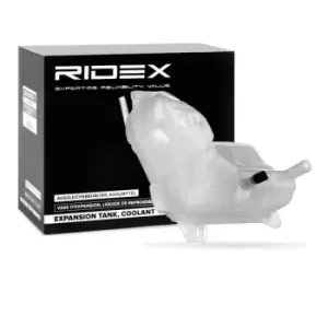 Image of RIDEX Expansion Tank AUDI,SEAT 397E0033 8E0121403C,8E0121403C,8E0121403C Coolant Expansion Tank,Coolant Reservoir,Coolant Tank,Expansion Tank, coolant