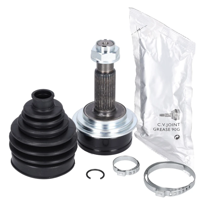 Image of FEBI BILSTEIN 185099 CV Joint with nut, with grease Joint Kit,drive shaft (5)