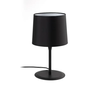 Image of Faro CONGA - Table Lamp Round Tapered Black, E27