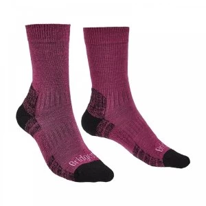 Image of Bridgedale HIKE Lightweight Merino Performance Boot Original Womens - Large Berry