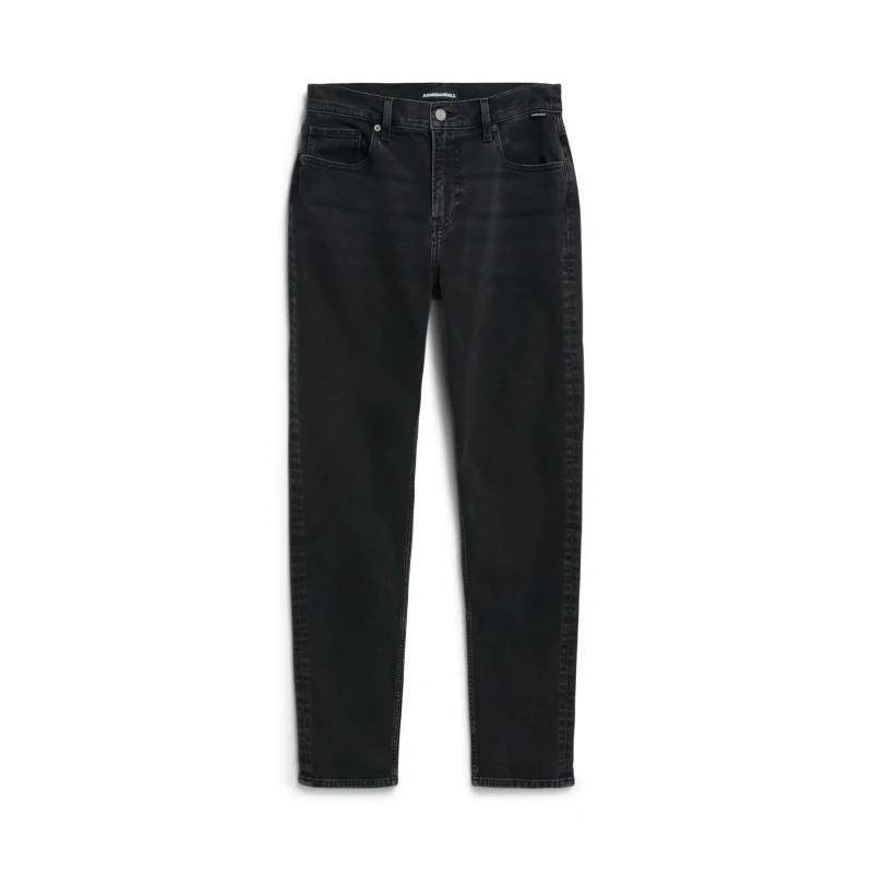 Image of ARMEDANGELS Skinny jeans Armedangels Aarjo Tarpa Noir Male 34x32