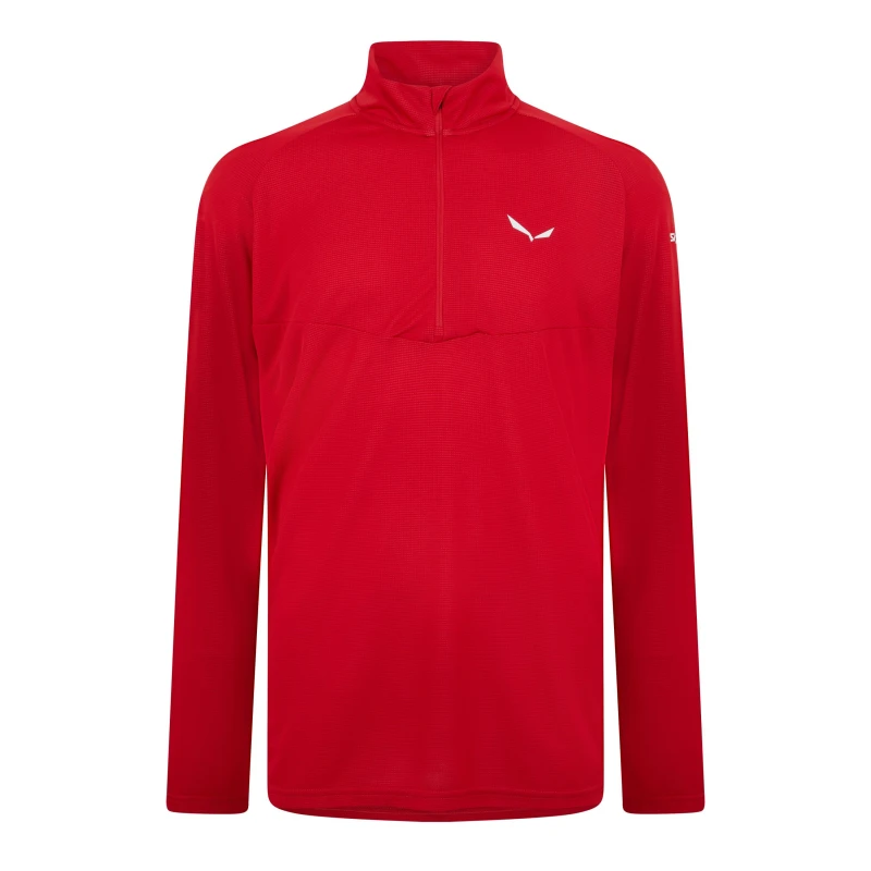 Image of Salewa Salewa Sen LsHz Tee Bergrot male 3X Large
