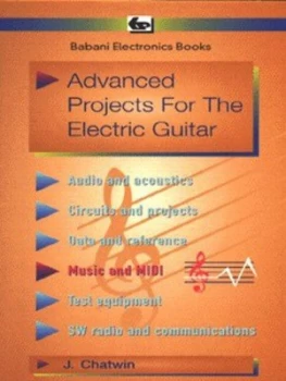 Image of Advanced Projects for the Electric Guitar by J Chatwin Paperback