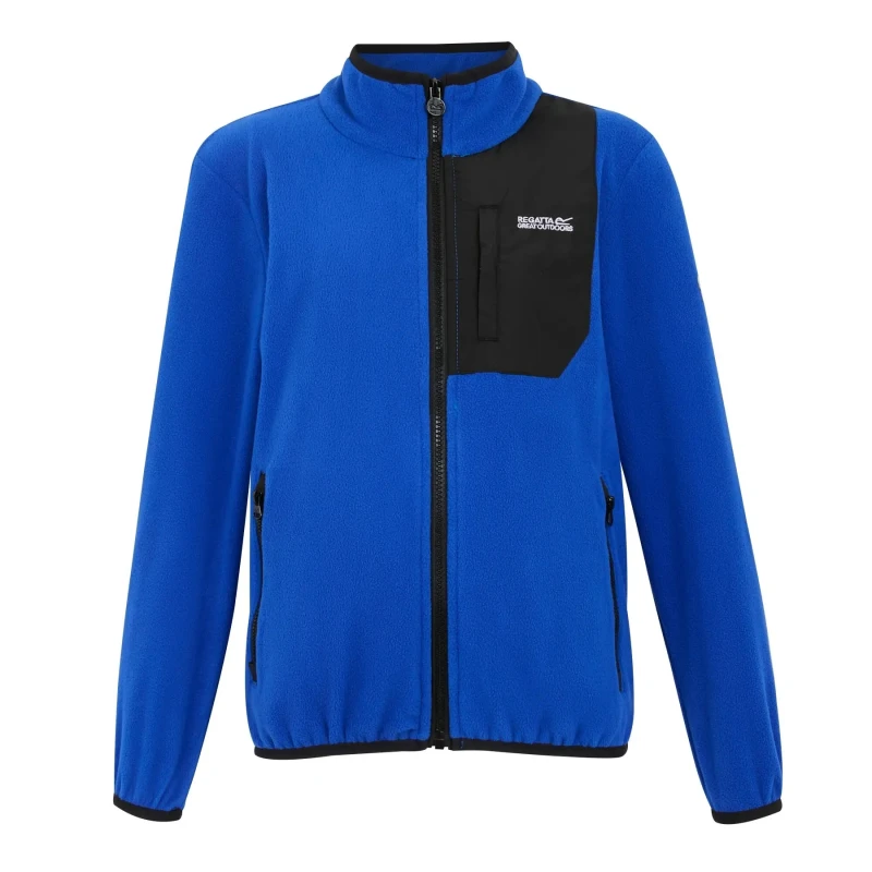 Image of Children's zipped fleece Regatta Frankie Bleu Male 3/4 ans