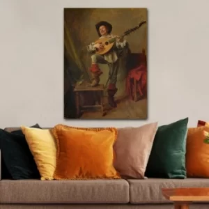 Image of 751012150_70100 Multicolor Decorative Canvas Painting