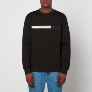 Image of BOSS Stadler Cotton-Blend Sweatshirt - M