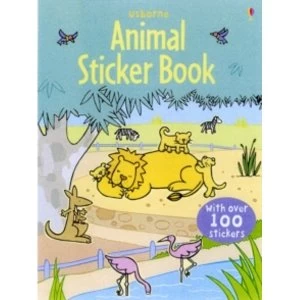 Image of Animal Sticker Book with Stickers by Usborne Publishing Ltd (Paperback, 2009)