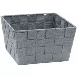 image of Vichy Square Nylon Storage Basket - JVL