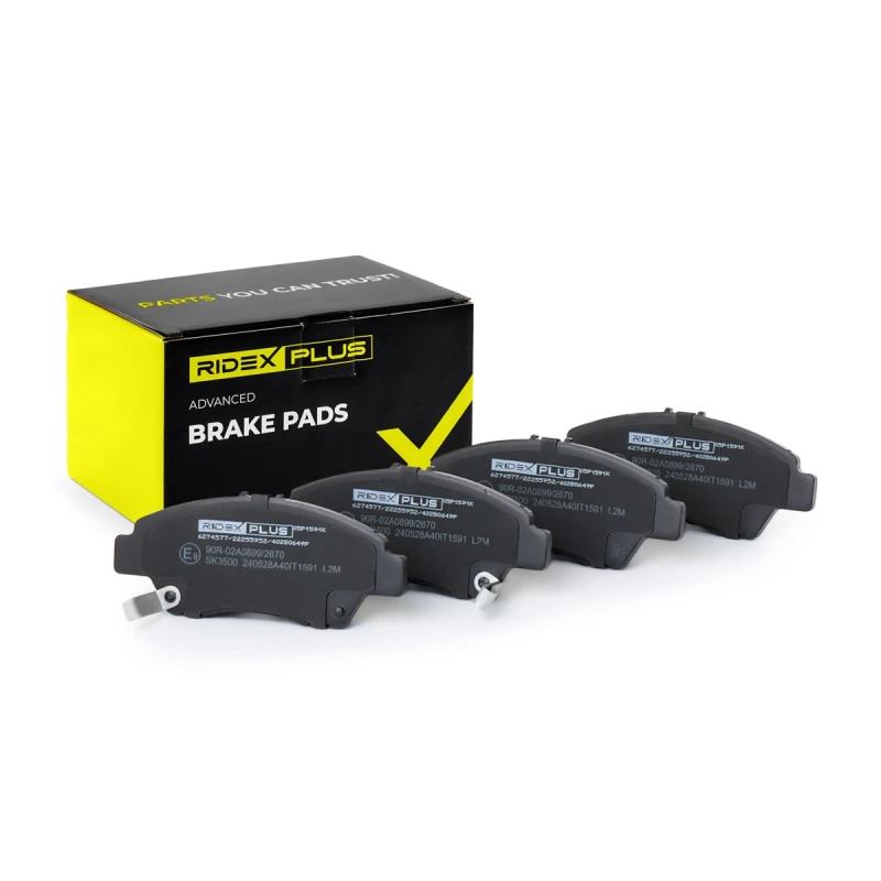 Image of RIDEX PLUS Brake pad set RIDEX PLUS 402B0649P