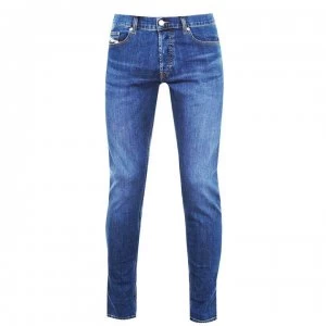 Image of Diesel D-Luster Jeans - Mid Blue 9DG