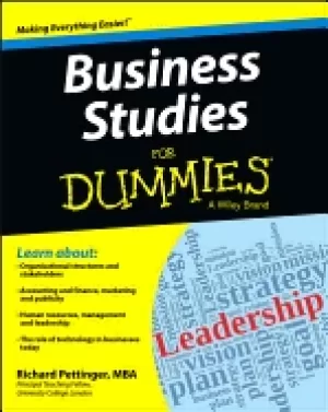Image of business studies for dummies