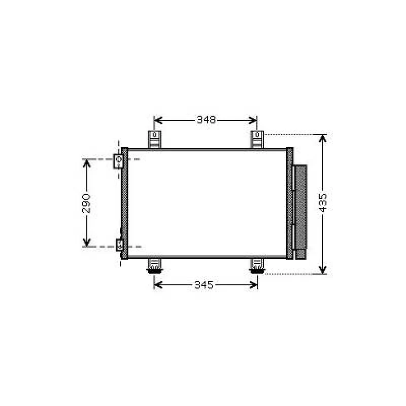 Image of Air conditioning condenser DIEDERICHS DCC1792