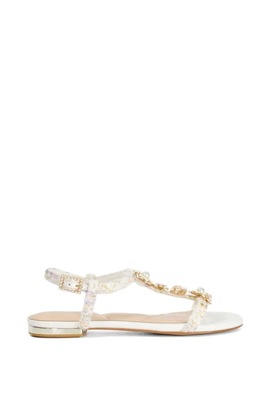 Image of Dune London Womens 'Nature' Sandals Size: 3 Multicolor Female 3
