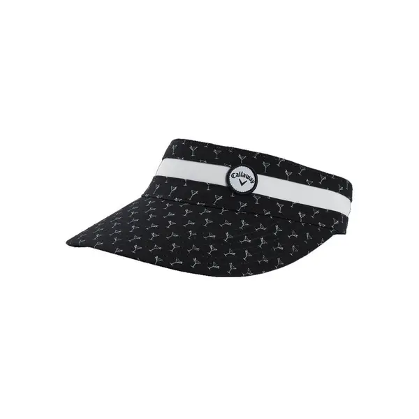 Image of Callaway WOmens VISOR - TINI TIME PRNT
